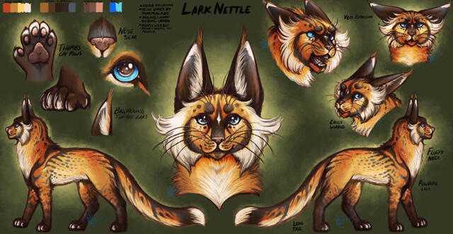 LarkNettle (full render custom complexity reference sheet)